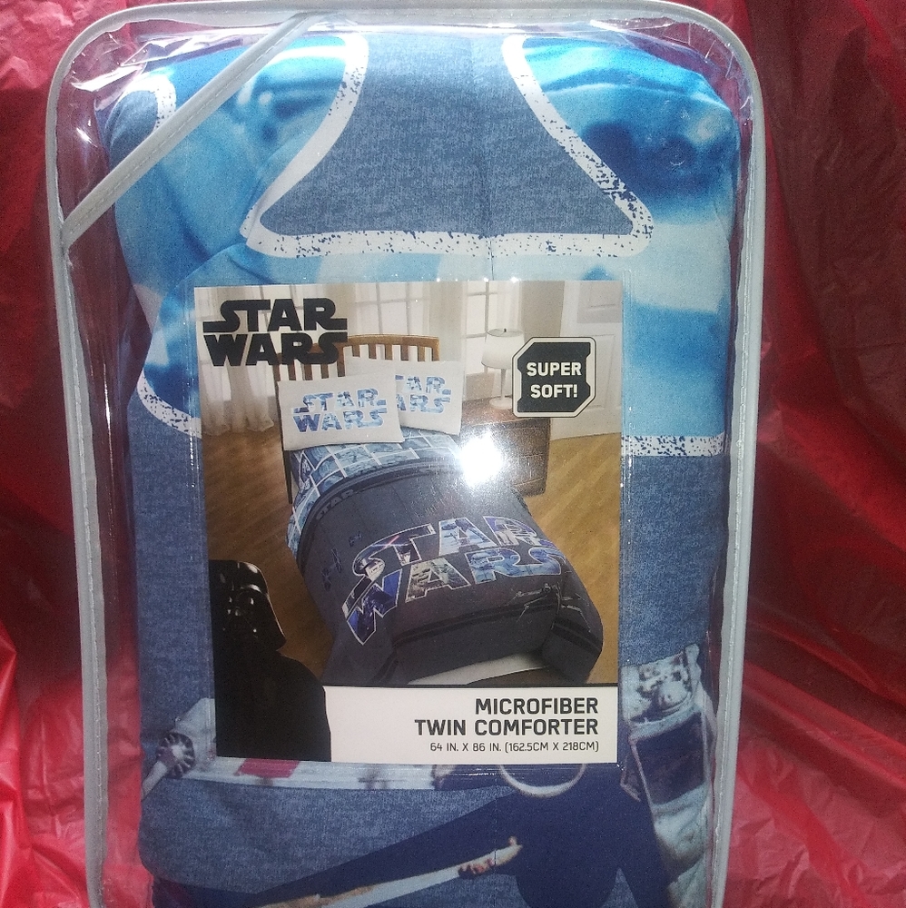 New In Package Twin Microfiber Comforter STAR WARS
